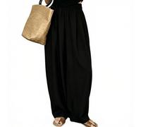 Hoppipola Polyester Jogger Trousers Women's Long Plain Stretch | Polyester, easy care, quick drying, keeps its shape, plain design for all seasons