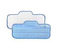 Hoppipola Reusable Microfiber Mop Pads for Dupray Neat Steam Mops, 10 Pack, Washable, Replacement Heads for Soft, Scratch-Free Cleaning Cloths, Blue