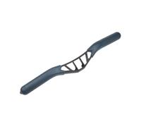 Hoppipola Rowing Machine Handle Assembly for Concept 2 Model D/E for Powerfun 500/550 50.5cm Plastic Replacement Part with Secure Grip Black
