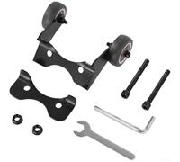 Hoppipola Scooter Bracket Folding Storage Rack Auxiliary Wheel Part E Scooter Accessory Handstand Folding Storage Bracket Suitable for HX X6 Electric Scooter Auxiliary Wheel Foldable Portable