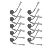 Hoppipola Side Brush Set Compatible with Saros 20 S10 MaxV Efficient Corner Cleaning Replacement Parts 10pcs