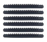 Hoppipola Silicone Nozzle Brush for Kobra X Extruder, for 3D Printer Cleaner with Self-Adhesive Backing, Soft Bristles for Removing Carbon Deposits (5 Pieces)