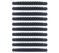 Hoppipola Silicone Nozzle Brush for Kobra X Extruder, for 3D Printer Cleaner with Self-Adhesive Backing, Soft Bristles for Removing Carbon Deposits (10 Pieces)