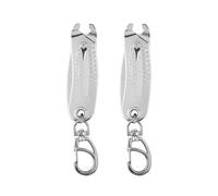 Hoppipola Simple but effective 2 piece tool set for determining screw and nut size with clear markings