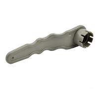 Hoppipola Spiral Air Valve Wrench 6/8 Teeth for Inflatable for Kayak, Boat Paddleboard, Sturdy ABS Grip with Directional Markings, Grey(Gray Eight-tooth)