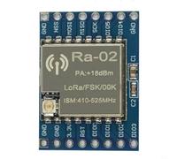 Hoppipola SX1278 for lora 433 MHz with UART Interface 15 km Range 20 dBm Transmission Power FSK/GFSK/MSK Support for Wireless Series Communication (Accessories)