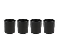 Hoppipola Vacuum Cleaner Pipe Adaptor 35 mm to 32 mm Reducer for Suction Hose Connection Diameter 37.65 mm Plastic Pack of 4