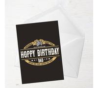 Hoppy Birthday Dad Greetings Card - Standard Card