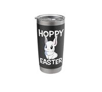 Hoppy Easter Cute Easter Bunny Egg Hunting Stainless Steel Insulated Tumbler