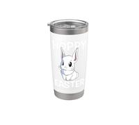Hoppy Easter Cute Easter Bunny Egg Hunting Stainless Steel Insulated Tumbler