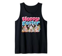 Hoppy Easter Gnomes Easter Women Easter Men The Gnome Easter Tank Top