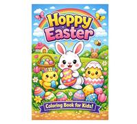 Hoppy Easter: Kids Coloring Book