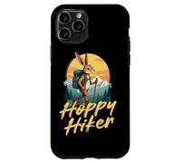 Hoppy Hiker Rabbit Pun Mountain Trekking Case for iPhone 11 Pro