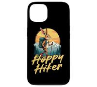 Hoppy Hiker Rabbit Pun Mountain Trekking Case for iPhone 13