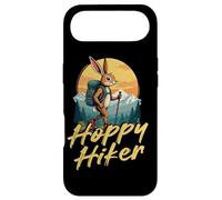 Hoppy Hiker Rabbit Pun Mountain Trekking Case for iPhone Air