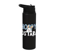 Hoppy Ostara Wicca Wiccan Happy Easter Eostre Ostara Stainless Steel Insulated Water Bottle