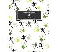 Hoppy Thoughts: Cute Frog Composition Notebook (8.5x11, 100 College Ruled Pages)