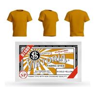 HOPS DYE (56 Golden Yellow) - Dye for Cotton, Linen, Silk, Wool, Viscose, Nylon, Satin, Wood, Plastic - Textile Dye - 10g Powder