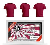 HOPS Viktoria Textile Paint, Machine Washable (59 Colours) - Fabric Dye, Textile Dye, Fabric Paints Washable, Textile Colour, Clothing Dyeing