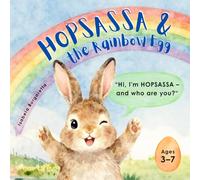 HOPSASSA & the Rainbow Egg: Easter Bunny Story & Activity Book Adventure Ages 3-7 (HOPSASSA & das Regenbogenei)