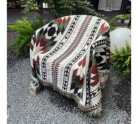 Hopstar Aztec Throw Blanket Navajo Indian Blankets and Throws Boho Western Decor Couch Cover Blanket for Bed Sofa Living Room Beach Travel 51"x71" (Geometry Thicken)