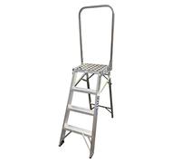 HopStar-Mini Class-1 Folding Hop-Up Work Platform with fitted Handrail - HSM4-H (1.00m)