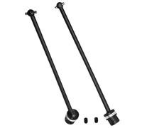 hopsupRC RC Center Drive Shaft CVD Upgrades Part for Arrma 1/8 Kraton 6s,Steel #45 Center Driveshaft Axles Hops Up,2PCS,Black