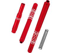 hopsupRC Upgrades Part Aluminum Center Slider Driveshafts Center Drive Shaft for 1/10 Kraton&Outcast 4X4 4S V2 BLX,Axles CVD Hops Up(Red)