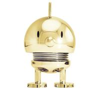 Hoptimist Bumble, Bobble Figure Decoration, Scandinavian, Decorative Living Room, Desk Decoration, Office Gadgets, Great Small Gifts, 4.5 x 5.8 x 7.6 cm, Small, Gold
