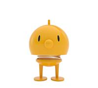 Hoptimist Bumble, Bobble Figure Decoration, Scandinavian, Decorative Living Room, Desk Decoration, Office Gadgets, Great Small Gifts, 10 x 10 x 15 cm, Large, Yellow