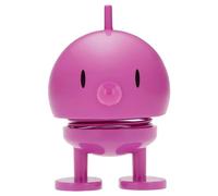 Hoptimist Bumble, Shaking Figure, Scandinavian Decoration for Living Room, Office, Entrance, Bathroom, Modern & Scandinavian, Super Gift, 4.5 x 5.8 x 7.5 cm, Small, Pink