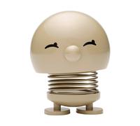 Hoptimist Bimble Wobble Figure & Lucky Charm, Scandinavian Decorative Figures for Living Room, Desk, Office, Office Decoration & Funny Small Gifts, 7.4 x 8.5 x 9.5 cm, Medium, Latte