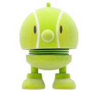 Hoptimist Tennis Bumble, Tennis Accessories, Decoration & Lucky Charm, Funny Gadget or Gift for Tennis Lovers & Fans, Height 7.6 cm, Diameter 5.8 cm