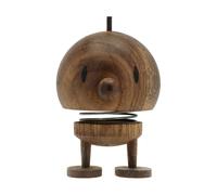 Hoptimist Bumble, Wooden Decoration, Bobble Figure Made of Wood, Decorative Scandinavian, Decorative Living Room, Desk Decoration, Office Gadgets, Great Small Gifts, 7.5 x 8.5 x 10.7 cm, Medium,