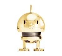 Hoptimist Bumble, Bobble Figure Decoration, Scandinavian, Decorative Living Room, Desk Decoration, Office Gadgets, Great Small Gifts, 4.5 x 5.8 x 7.6 cm, Small, Gold