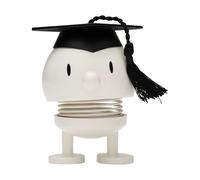 Hoptimist IQ Bumble Abi Gift Ideas, Graduation Gift, Passed Examination Gift, Graduation Decoration, Student, High School Student, 6.3 x 6 x 7.4 cm, Small, White