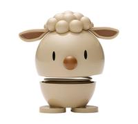 Hoptimist Lamb, Easter Decoration, Cute Table Decoration for Easter, Small Easter Gifts Adults, Spring Decoration Indoor, 7.2 x 5.8 x 7.4 cm, Latte