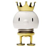 Hoptimist King Bumble White Medium Plastic Height 10 cm Diameter 7.5 cm