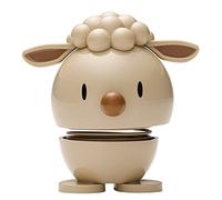 Hoptimist Lamb, Easter Decoration, Cute Table Decoration for Easter, Small Easter Gifts Adults, Spring Decoration Indoor, 7.2 x 5.8 x 7.4 cm, Latte