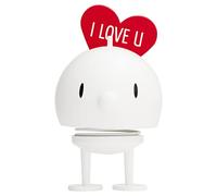 Hoptimist Love Bumble 7.5 x 8.5 x 12 cm M White