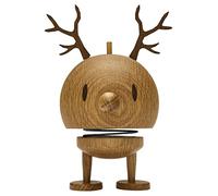 Hoptimist - Reindeer - Medium Bumble - Oak - Handmade - Height 14 cm, Diameter: 7.5 cm