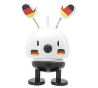 Hoptimist Roligan Germany with Hat/Snap and German Flag, Fan Item for Football, Handball etc. 6.3 x 7.3 x 9.2 cm, Small, White
