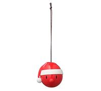 Hoptimist Santa Ornament, Set of 2, Red
