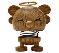 Hoptimist - Scandinavian Design - Christmas Figurine - Small Angel Bimble - Height: 7.5 cm - Oak