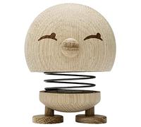 Hoptimist - Scandinavian design - medium bimble made of wood - height 10 cm, diameter 7.5 cm - raw oak