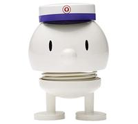 Hoptimist - Scandinavian Design - Student Small Bumble - Height 7.5 cm, Diameter 5 cm - White