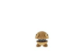 Hoptimist - Scandinavian Design - Wooden Animals - Frog Figures - Small, Height 5.2 cm