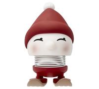 Hoptimist Skiing Bumble Christmas Decoration, Small Winter Decoration, Ski Decoration, Skier Figure for Christmas, Diameter 6.1 cm, Height 7.2 cm, Small, Pack of 1, Berry