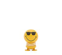 Hoptimist Smiley Cool Scandinavian Decorative Living Room, Desk Decoration, Office Gadgets, Great Small Gifts, 4.5 x 5.6 x 6.6 cm, Small, Yellow
