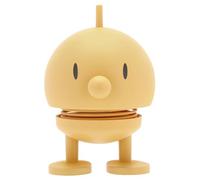 Hoptimist Soft Bumble Wobbly Figure Decoration - Scandinavian Desk and Office Gadget - Fun Collectible Gift for Men and Women - Danish Design - ABS Plastic - 7.6 x 5.8 cm - Small - Mimosa